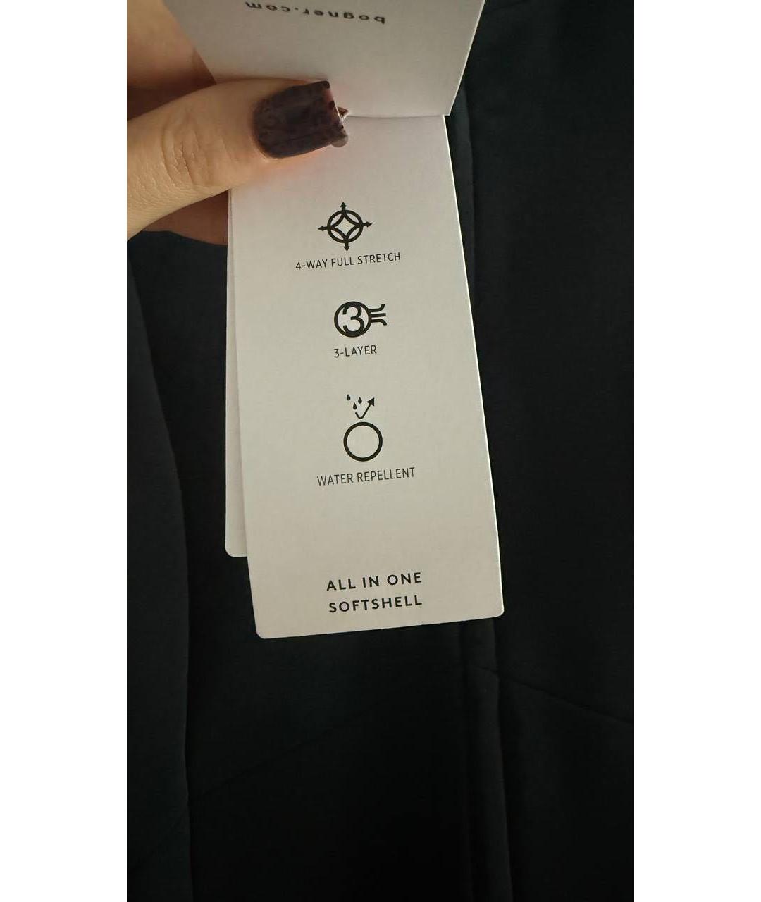 BOGNER Черный синтетический комбинезон, фото 5