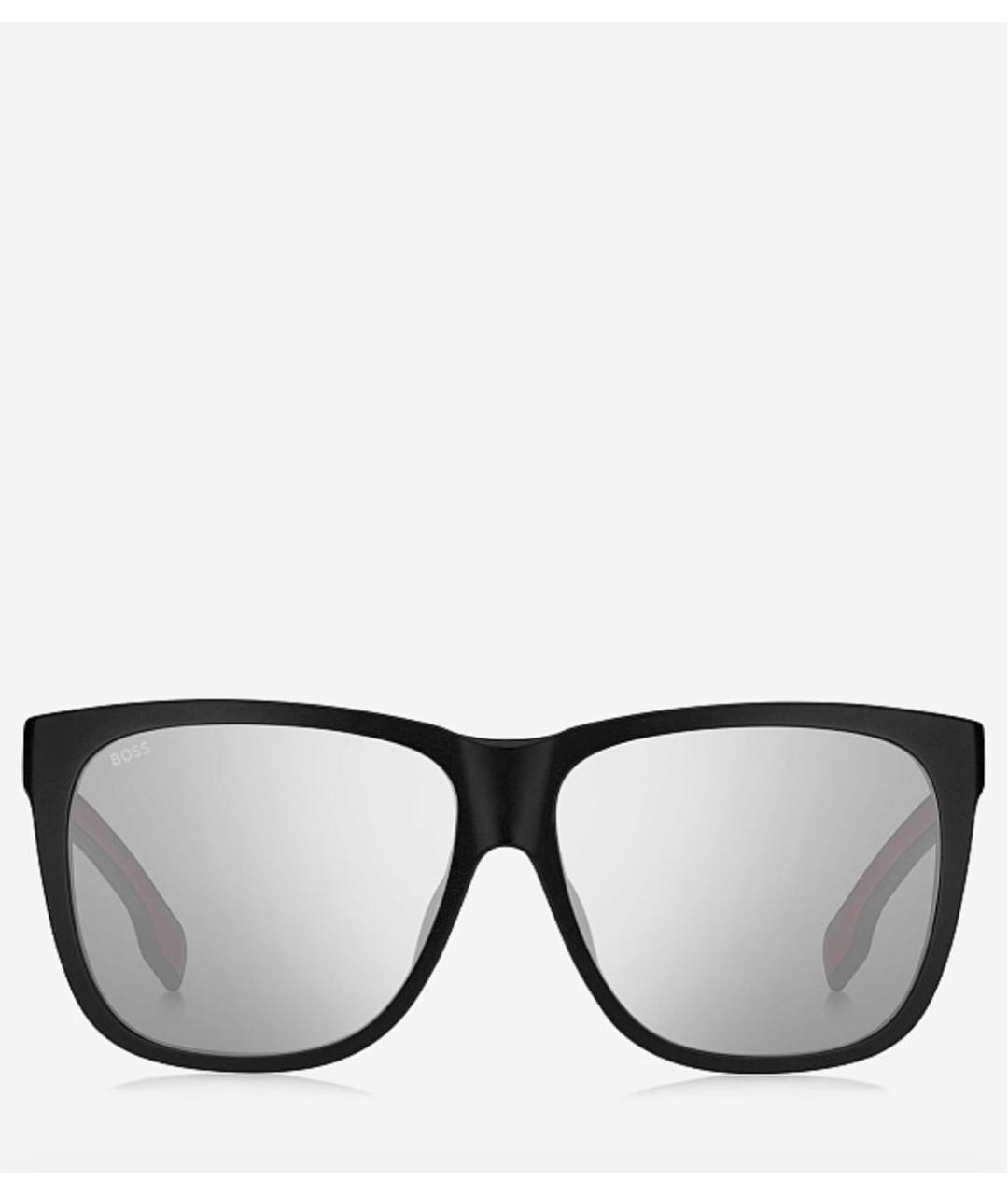 HUGO BOSS Черные пластиковые солнцезащитные очки, фото 7