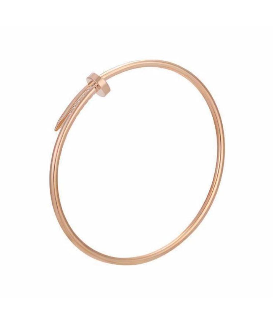 CARTIER Желтый браслет из розового золота, фото 1