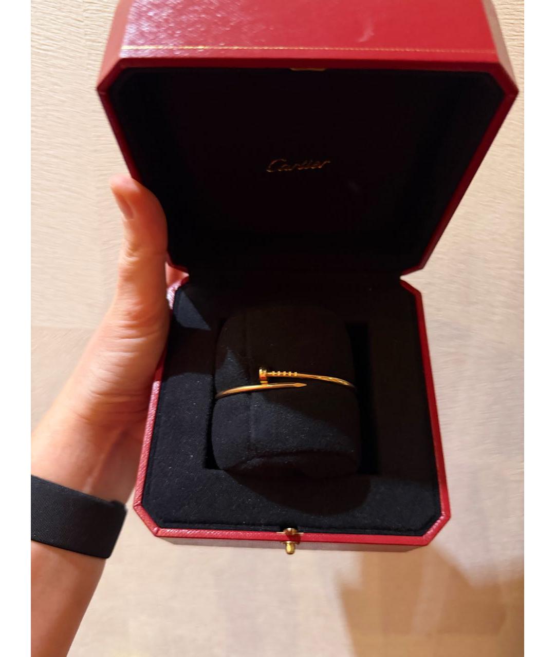 CARTIER Желтый браслет из розового золота, фото 4