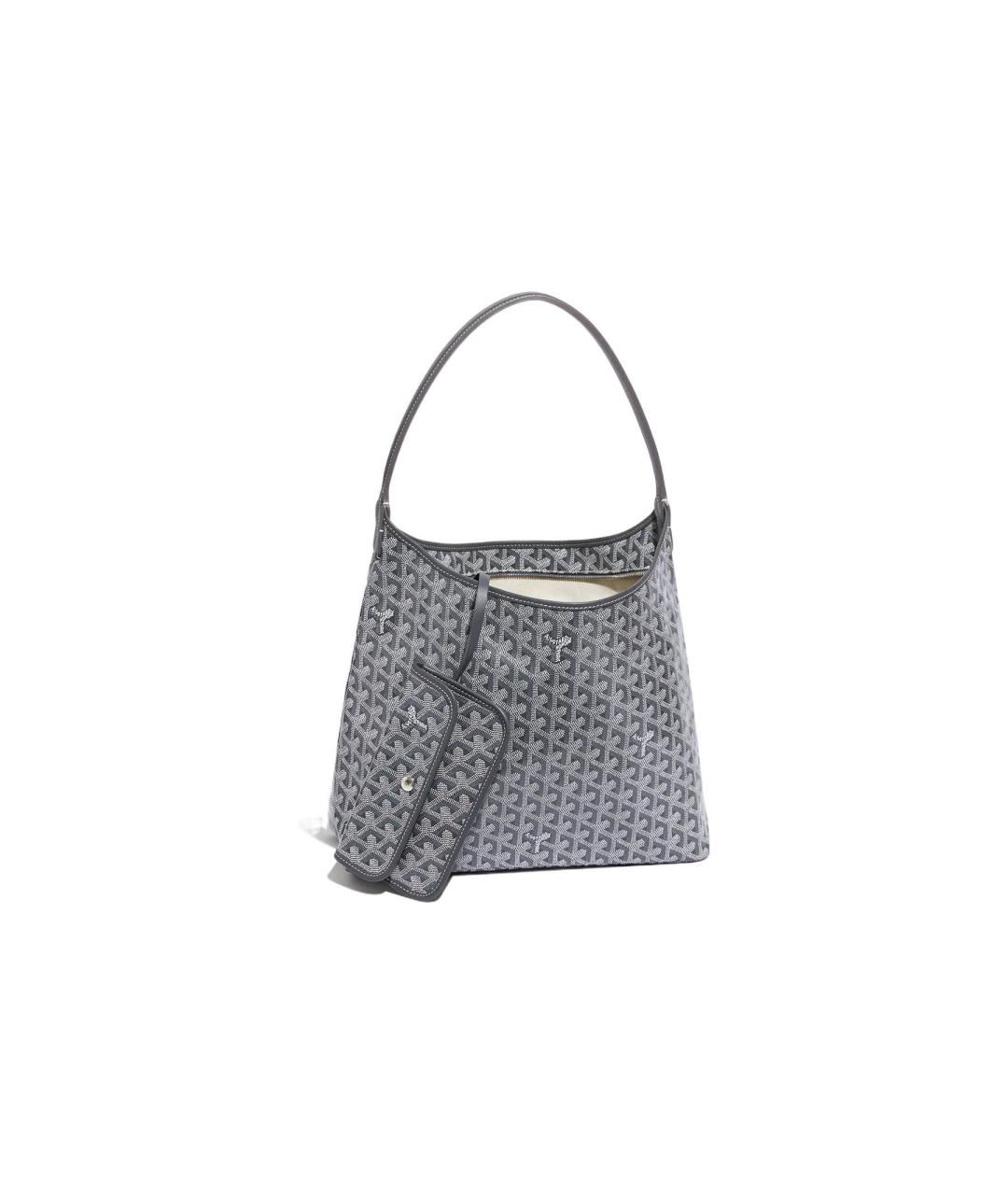 GOYARD Серая сумка через плечо, фото 4