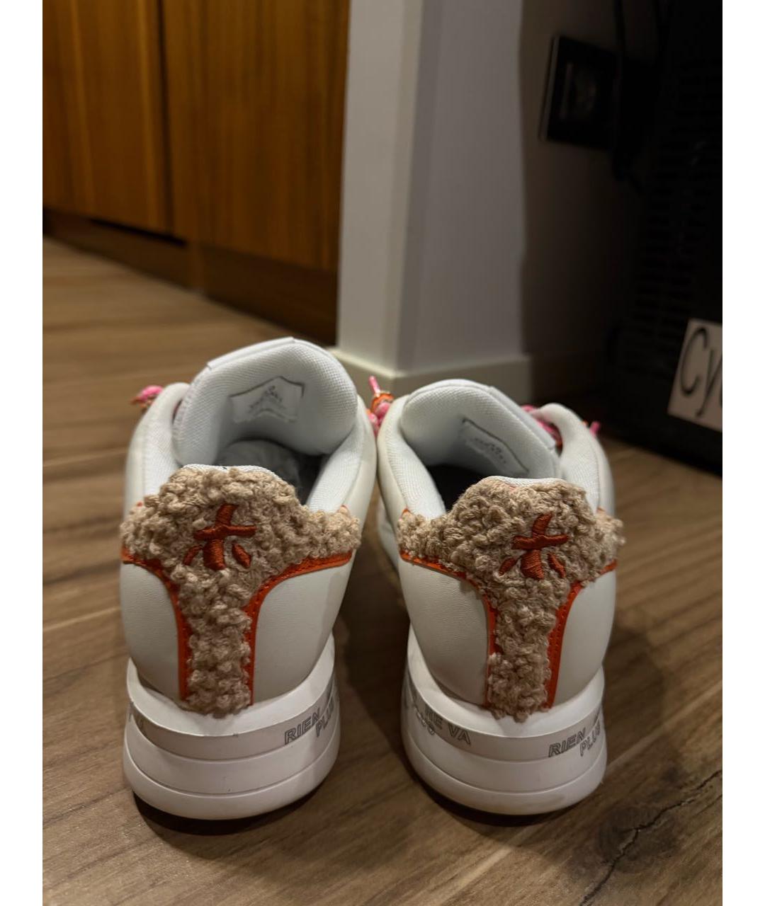 PREMIATA Белые кожаные кроссовки, фото 5