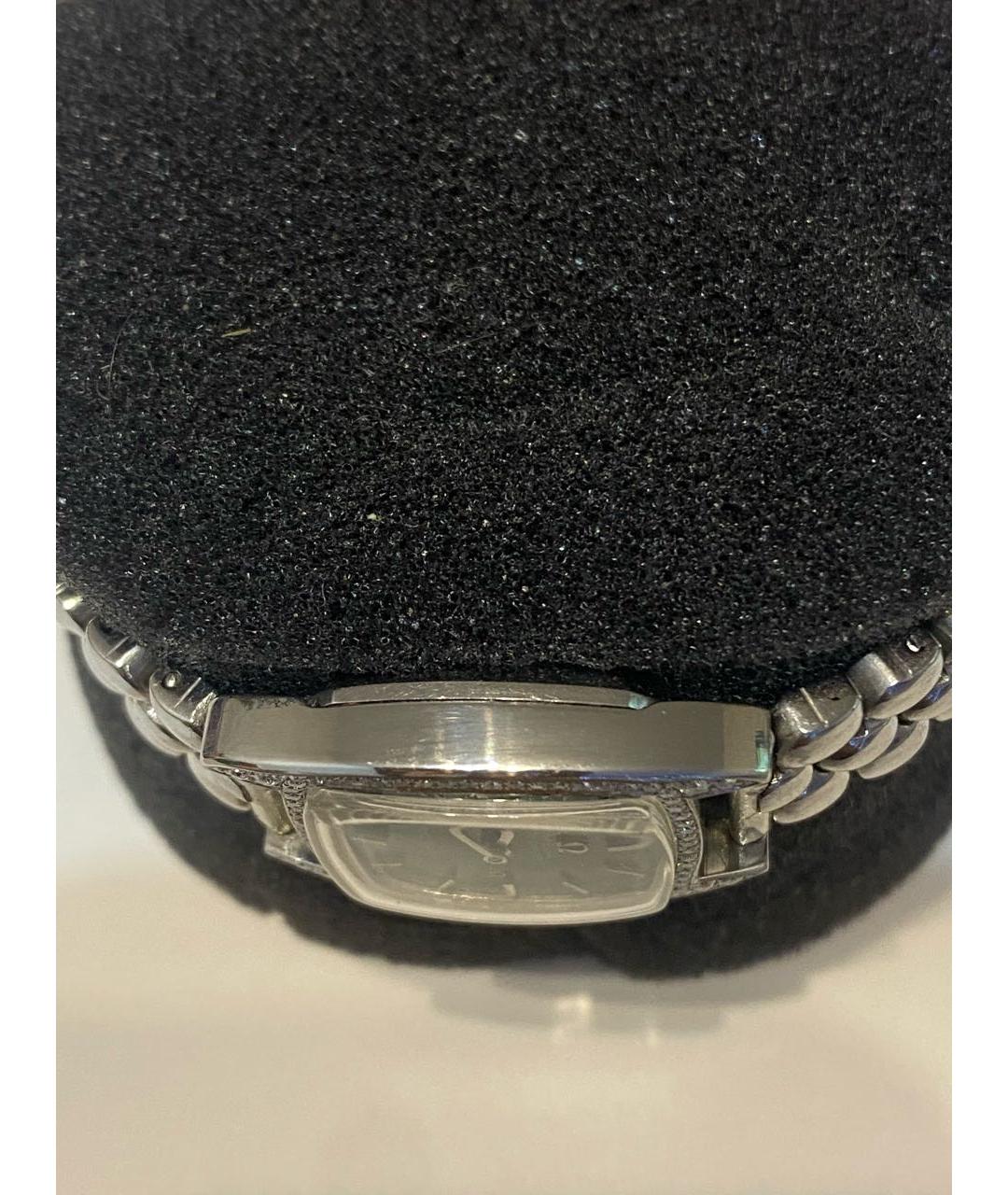 OMEGA Серебряные металлические часы, фото 4