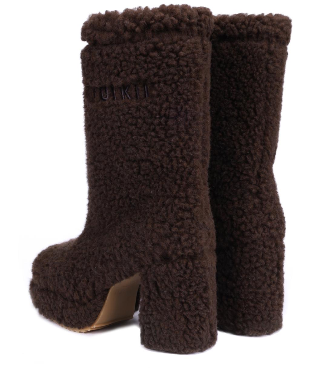INUIKII Коричневые сапоги, фото 4