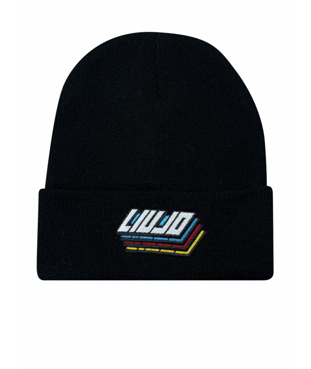 LIU JO Черная шапка, фото 1