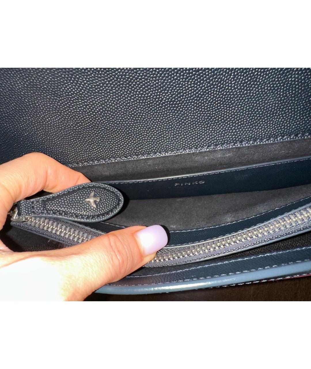 PINKO Мульти кожаная сумка через плечо, фото 6