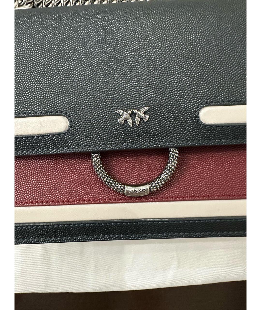 PINKO Мульти кожаная сумка через плечо, фото 7