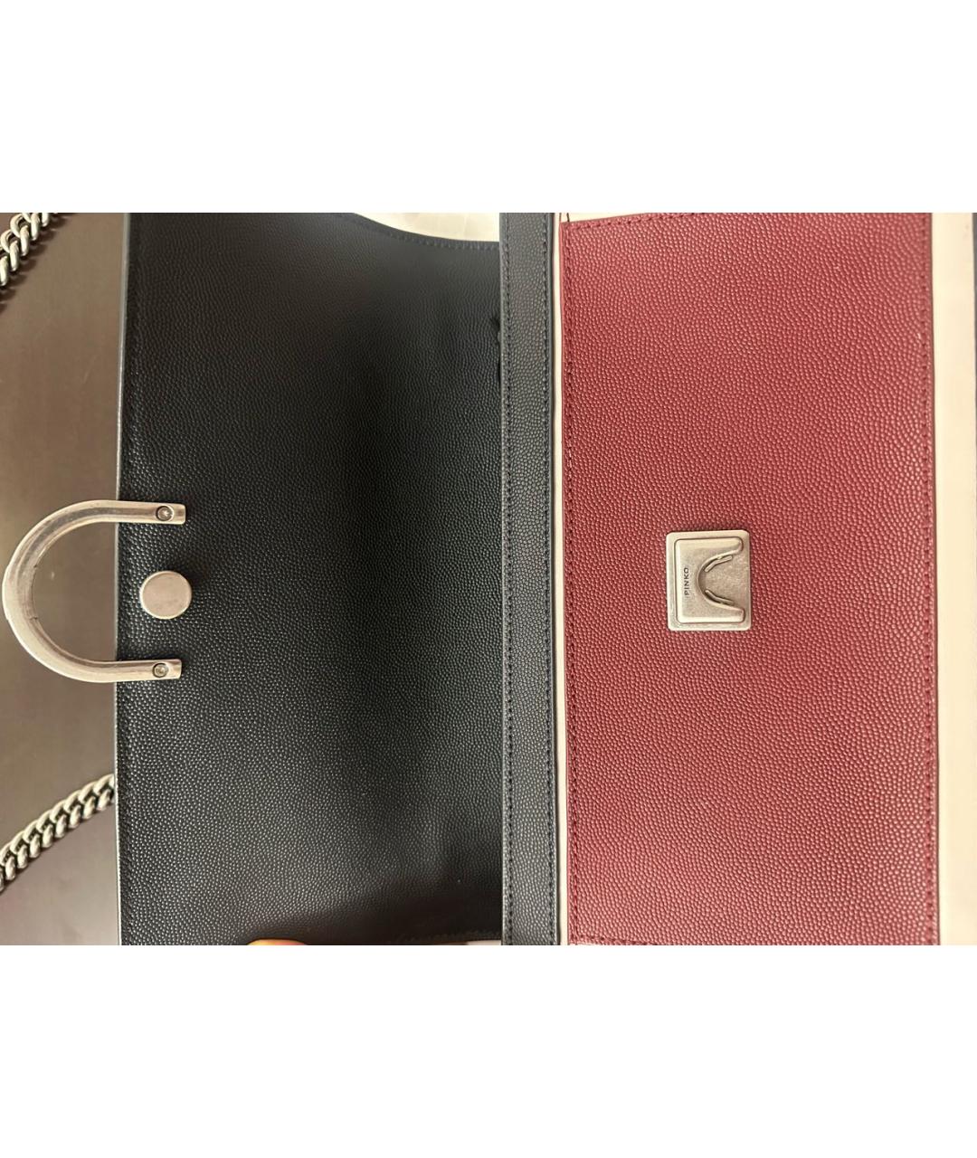 PINKO Мульти кожаная сумка через плечо, фото 8