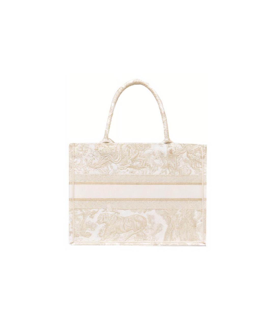 CHRISTIAN DIOR Бежевая сумка через плечо, фото 3