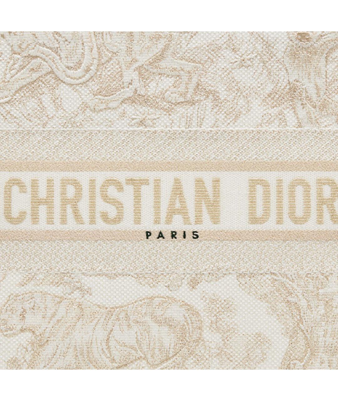 CHRISTIAN DIOR Бежевая сумка через плечо, фото 6