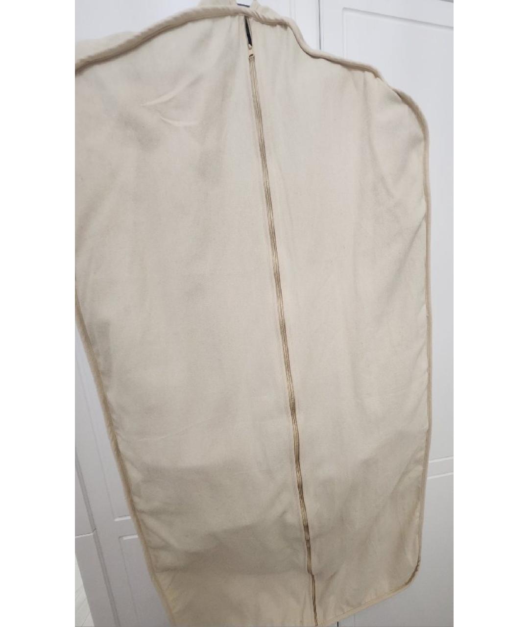 LOUIS VUITTON Темно-синий шерстяной тренч/плащ, фото 8