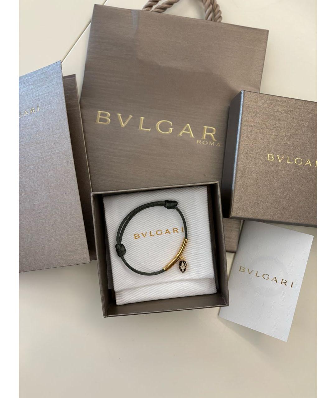 BVLGARI Хаки браслет, фото 6