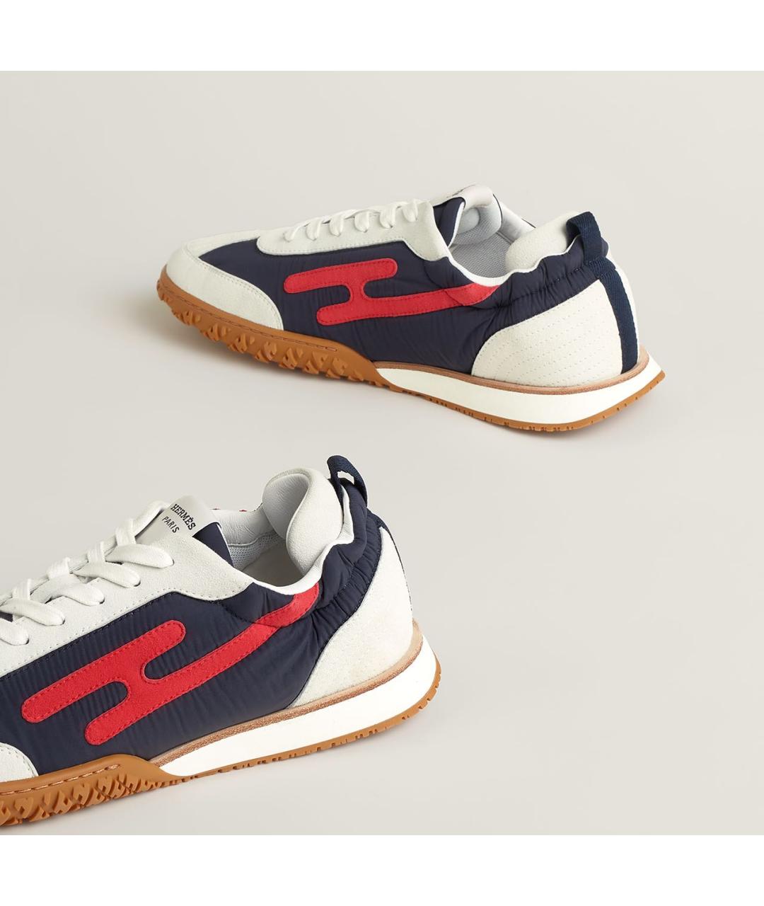 HERMES Мульти синтетические низкие кроссовки / кеды, фото 5