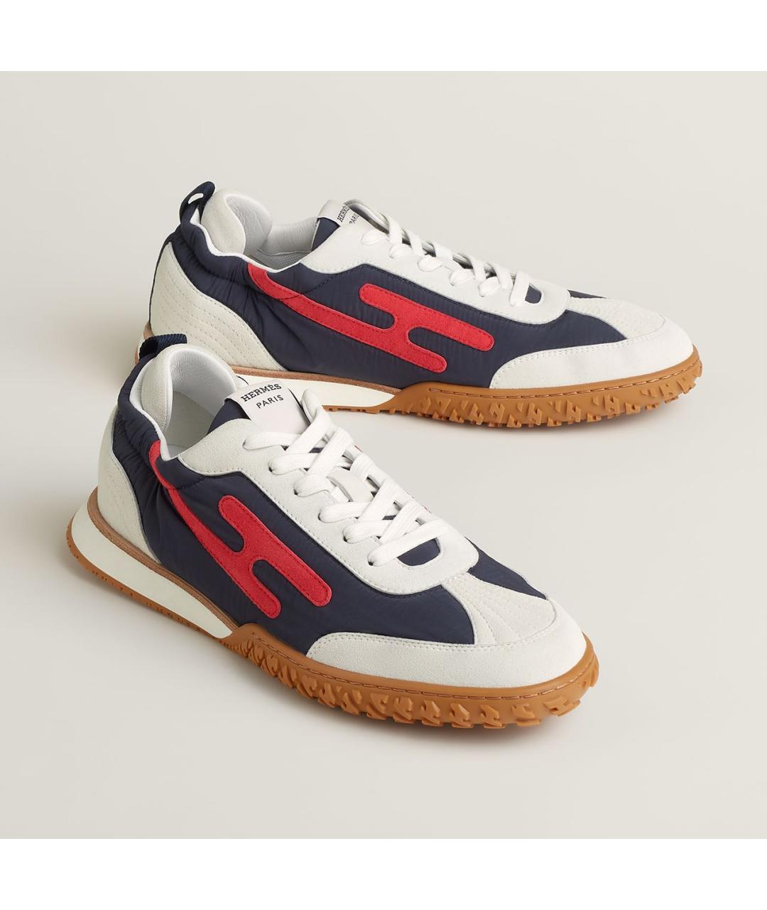 HERMES Мульти синтетические низкие кроссовки / кеды, фото 2