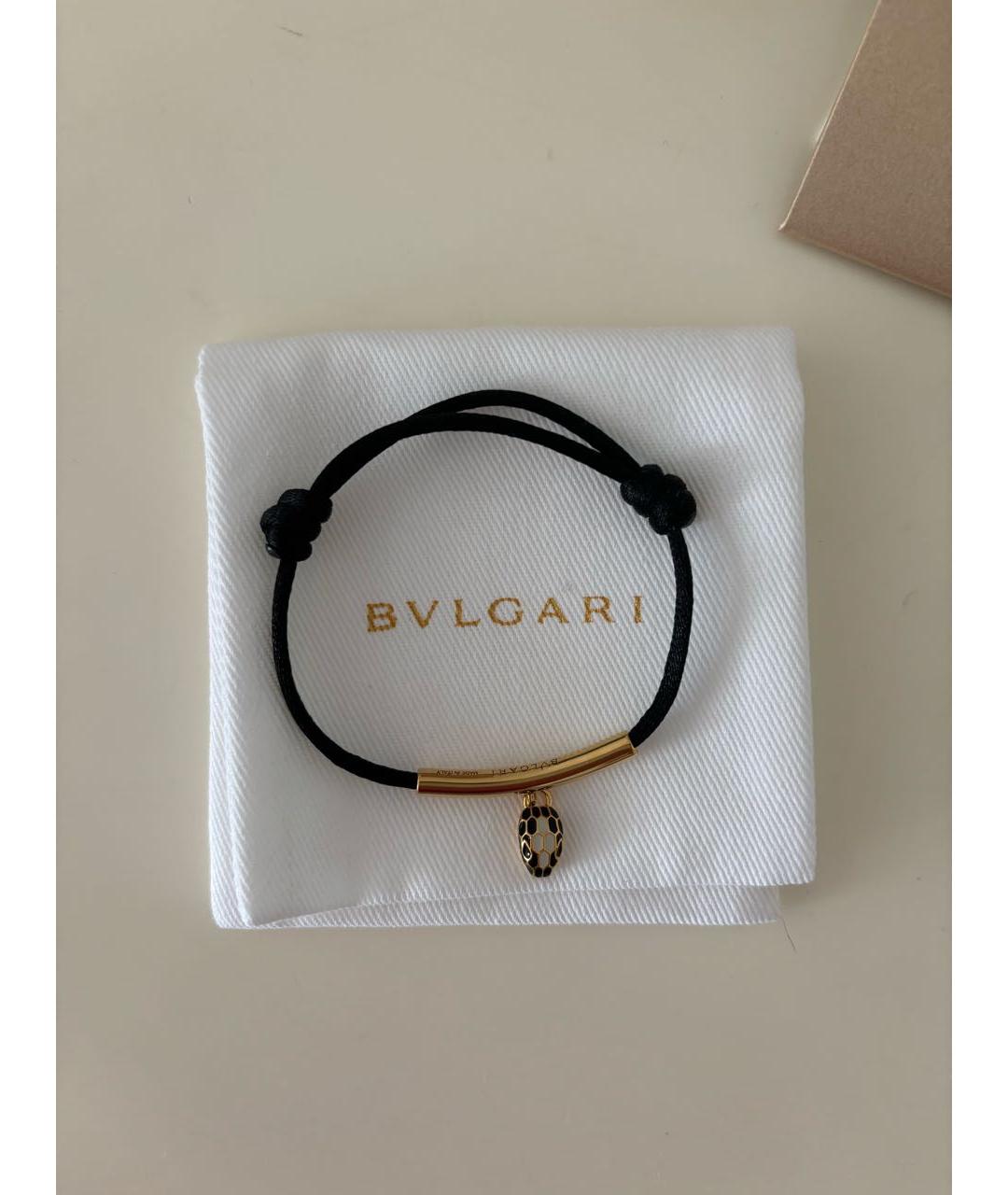 BVLGARI Черный браслет, фото 2