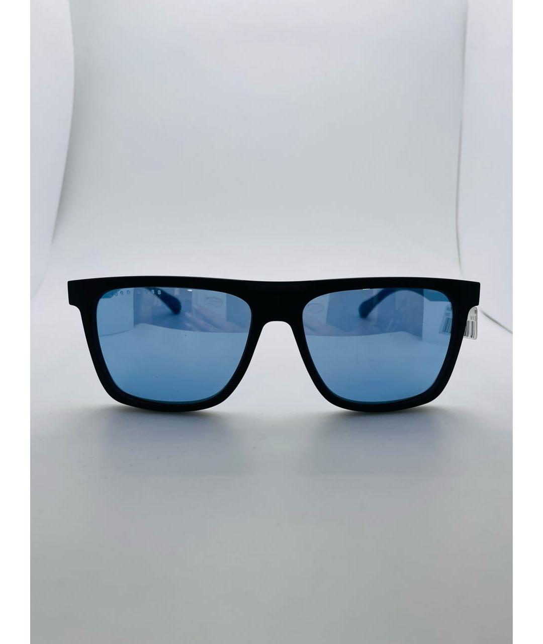 HUGO BOSS Синие пластиковые солнцезащитные очки, фото 6