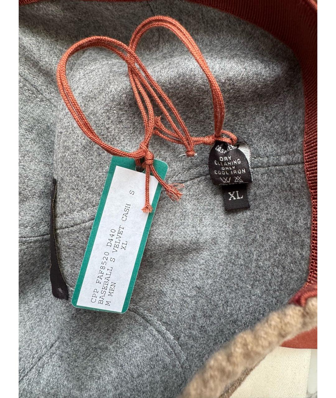 LORO PIANA Бежевая кашемировая кепка/бейсболка, фото 8