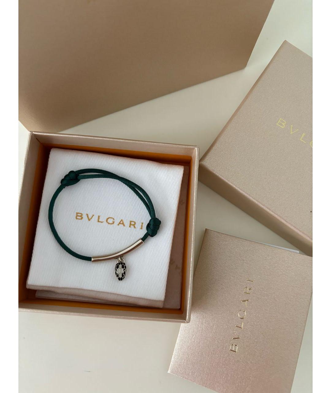 BVLGARI Зеленый браслет, фото 6