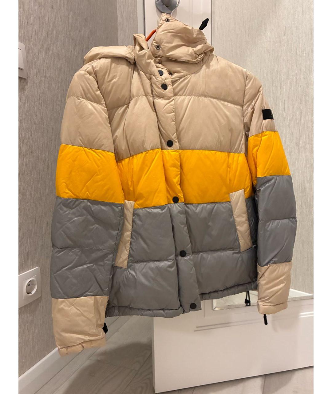 PEUTEREY Желтая полиэстеровая куртка, фото 6