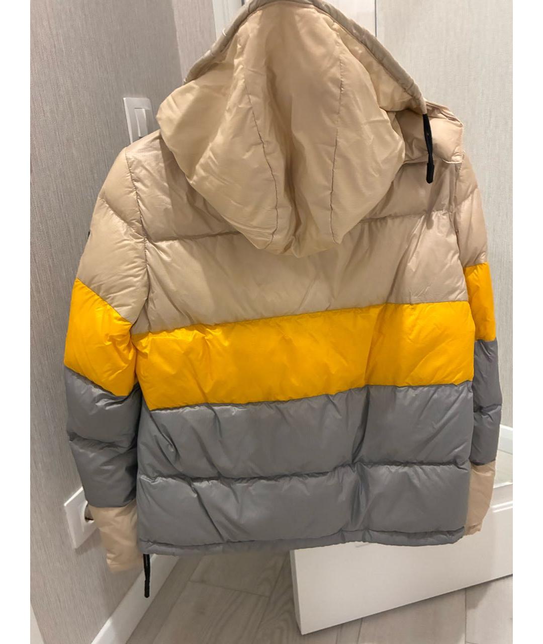 PEUTEREY Желтая полиэстеровая куртка, фото 2