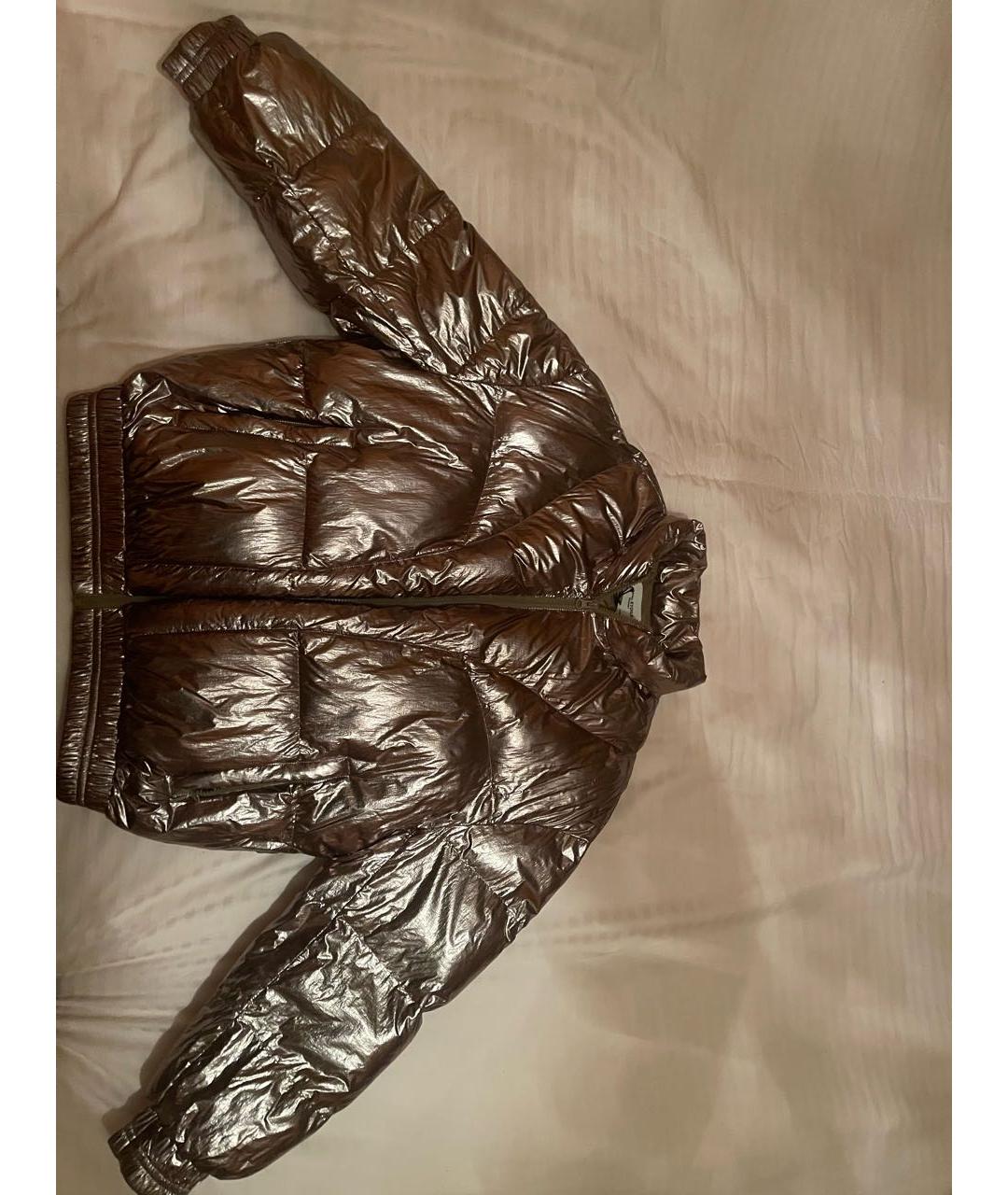 ISABEL MARANT Золотая полиэстеровая куртка, фото 9