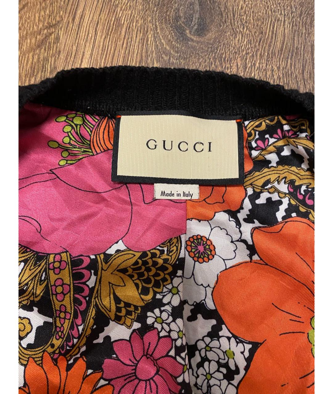 GUCCI Мульти кашемировый кардиган, фото 3