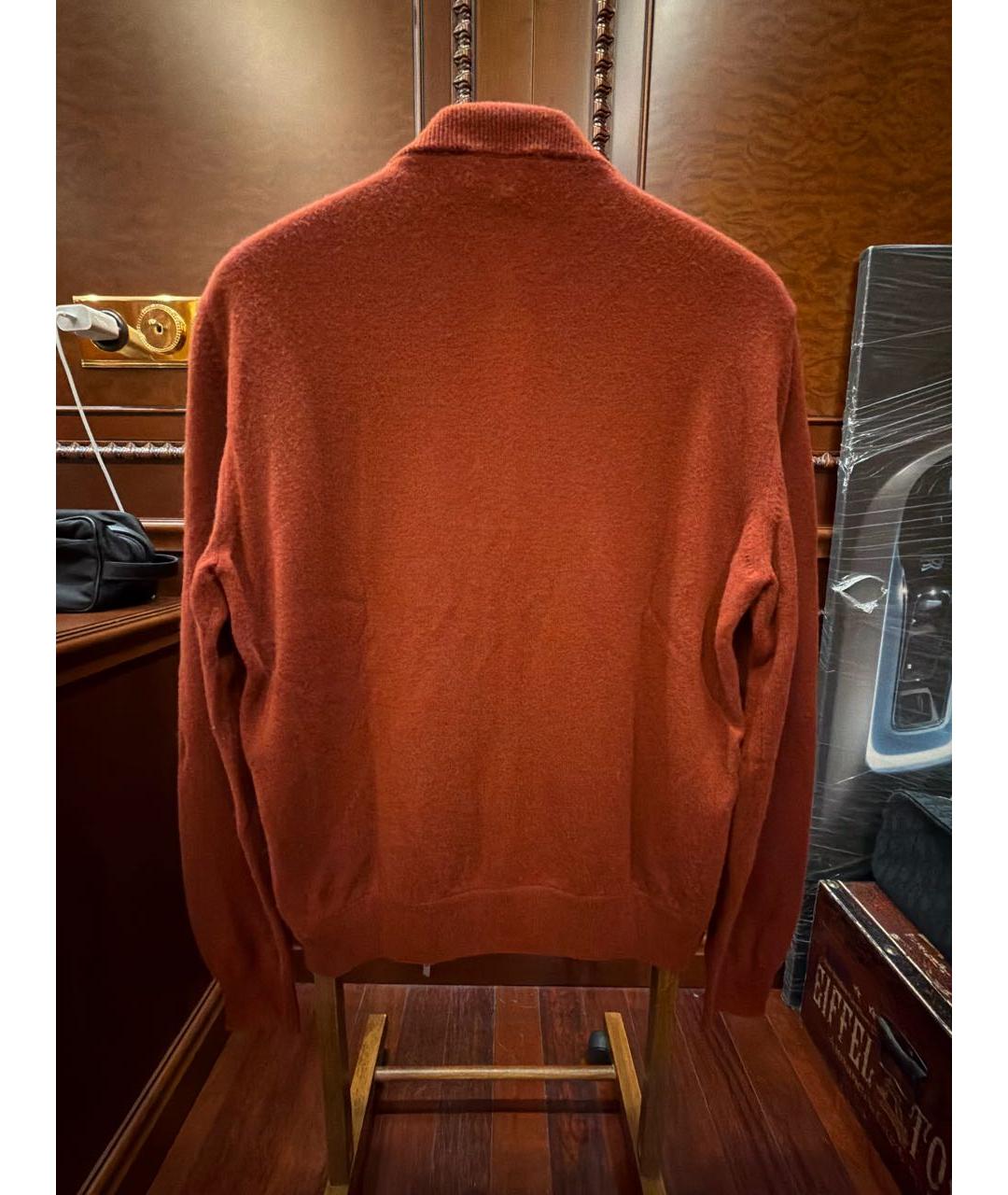HERMES Красная кашемировая куртка, фото 2