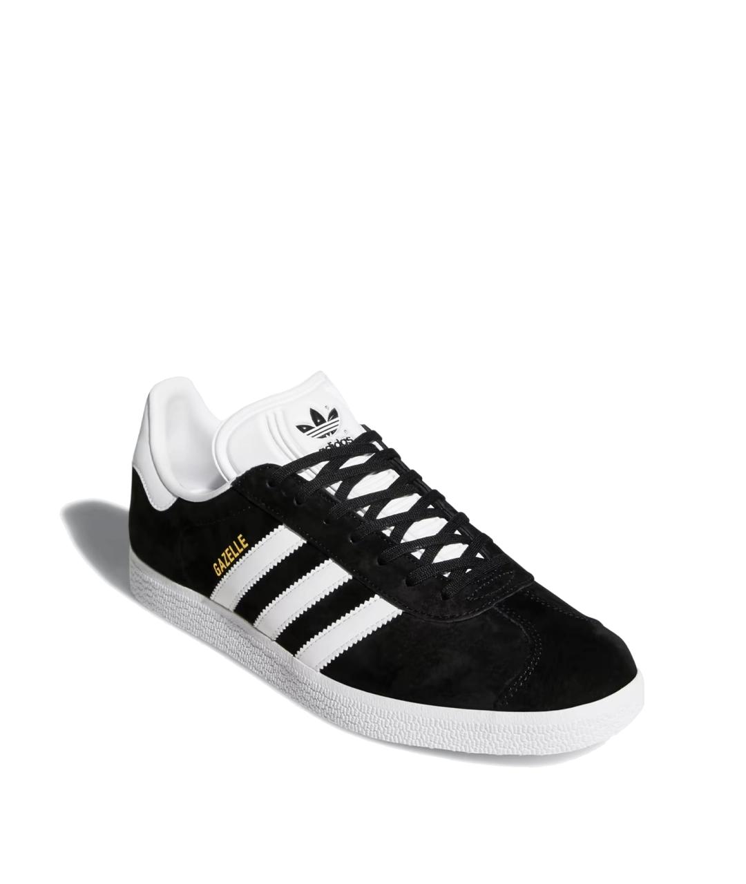 ADIDAS Черные замшевые кеды, фото 2