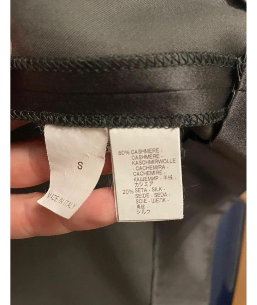 SAINT LAURENT Черное кожаное коктейльное платье, фото 4