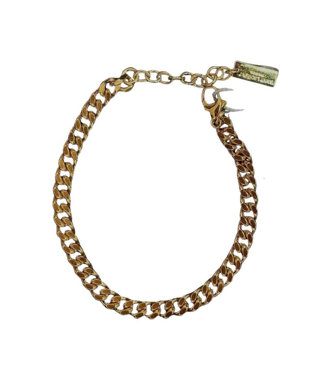 SAINT LAURENT Золотой браслет, фото 1