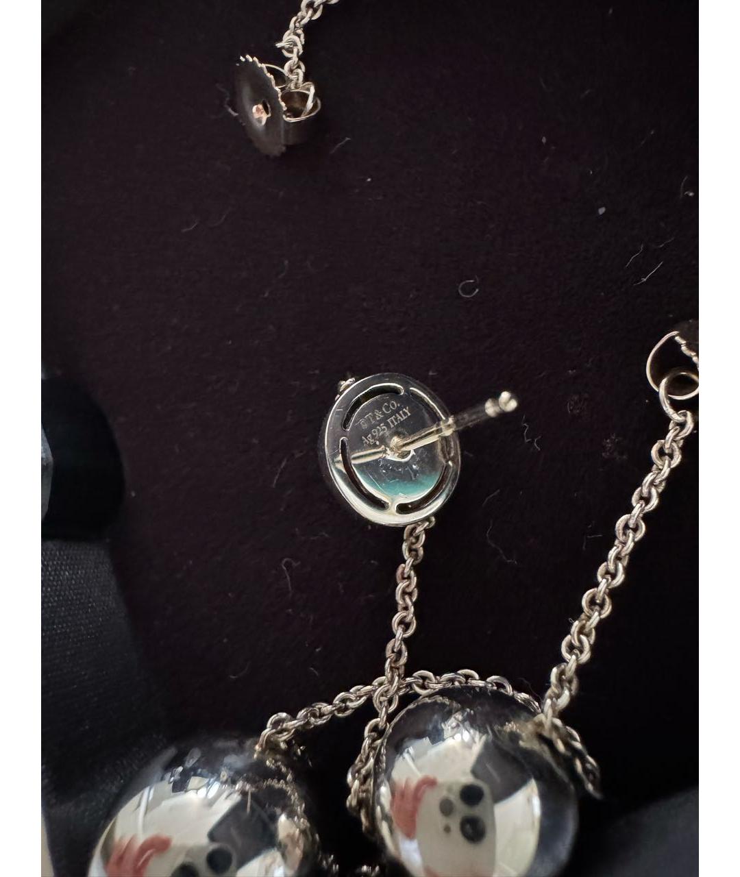 TIFFANY&CO Серебряные серебряные серьги, фото 4