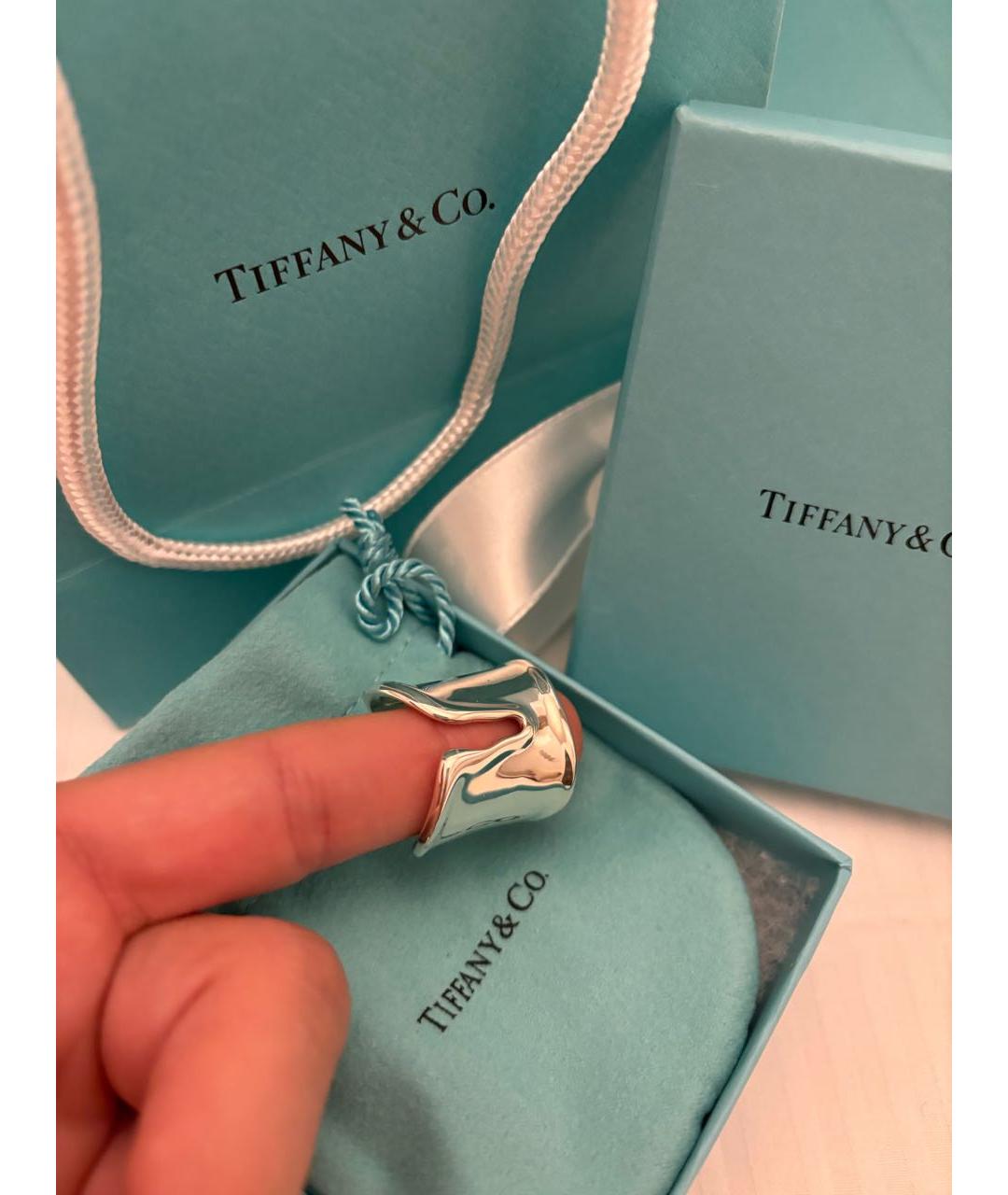 TIFFANY&CO Серебряное серебряное кольцо, фото 6