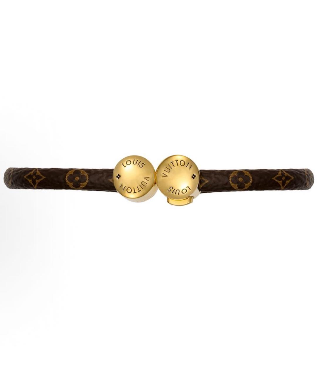 LOUIS VUITTON Коричневый браслет, фото 2