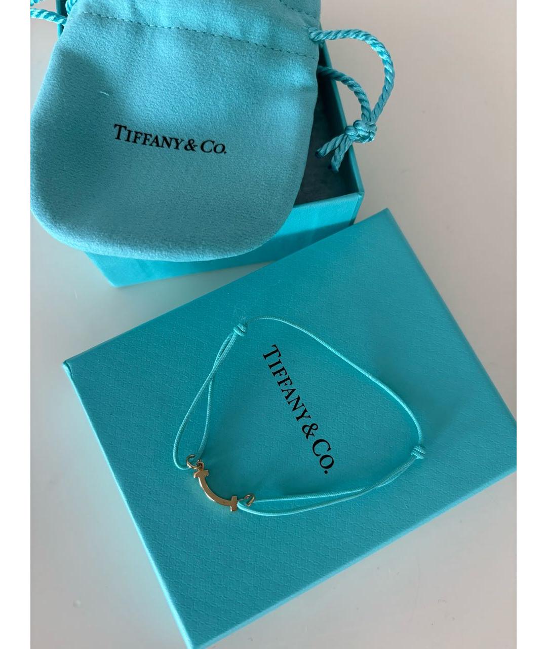 TIFFANY&CO Бирюзовый браслет из желтого золота, фото 4