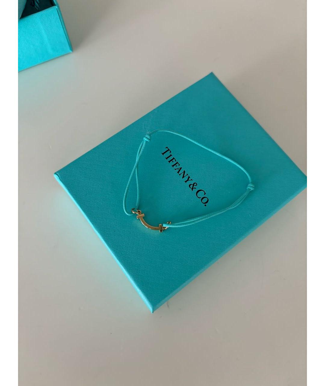 TIFFANY&CO Бирюзовый браслет из желтого золота, фото 5