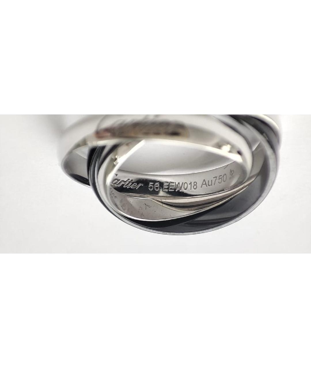 CARTIER Белое кольцо из белого золота, фото 4