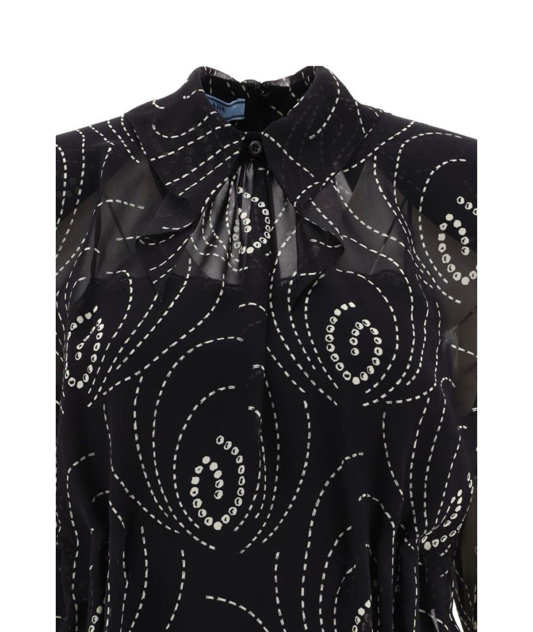 PRADA Черное коктейльное платье, фото 2