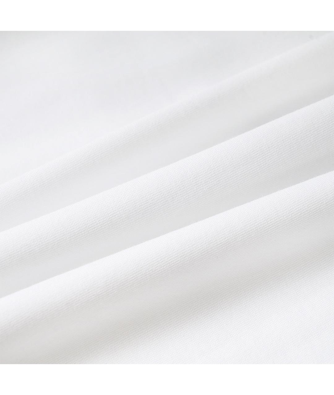 CELINE Белая хлопковая футболка, фото 6