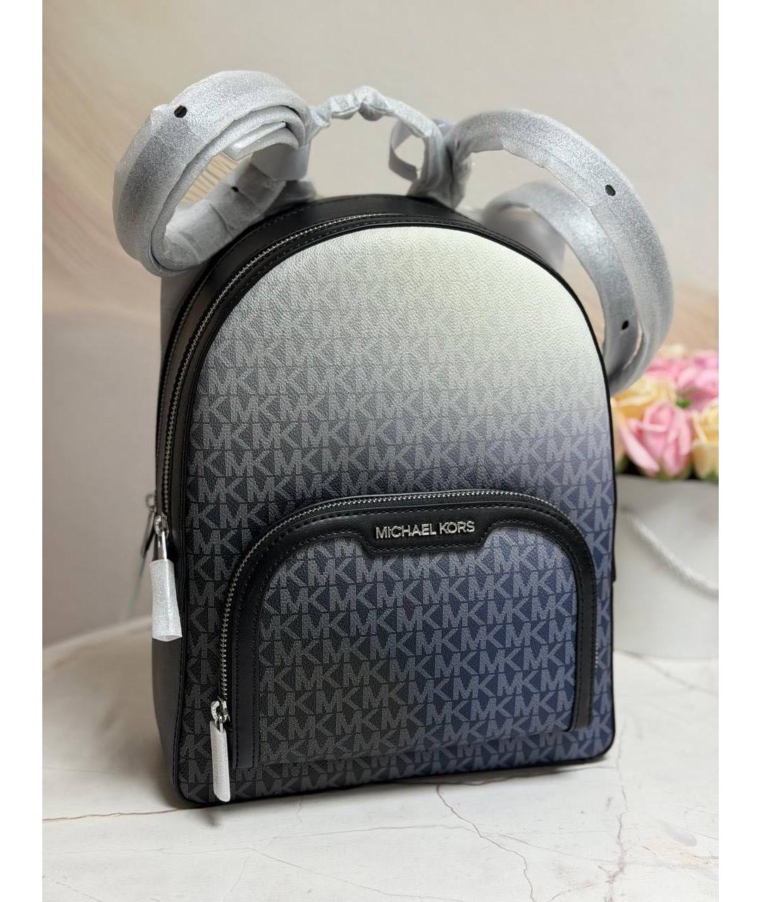 MICHAEL KORS Синий кожаный рюкзак, фото 4