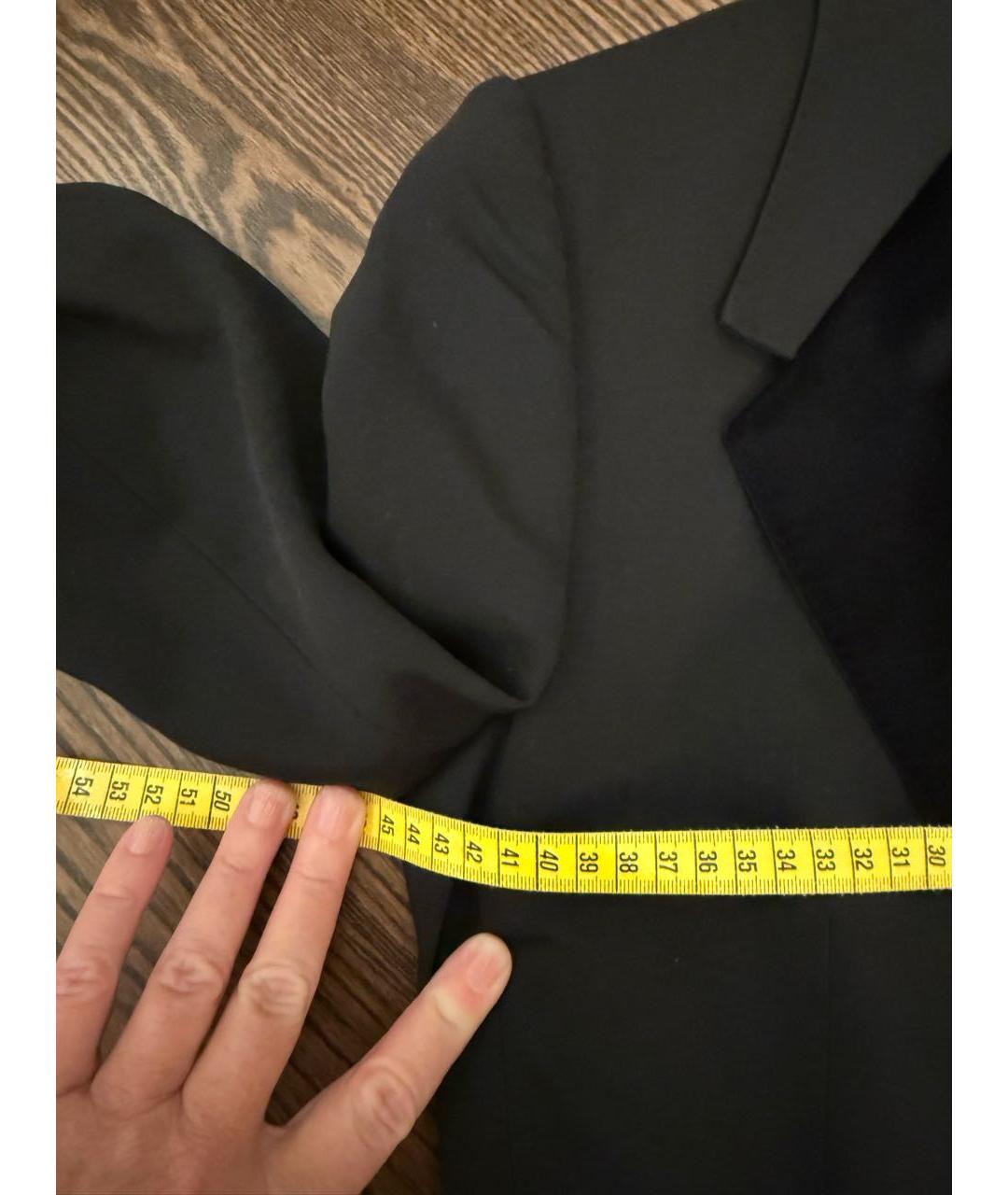 DOLCE&GABBANA Черный шерстяной жакет/пиджак, фото 4