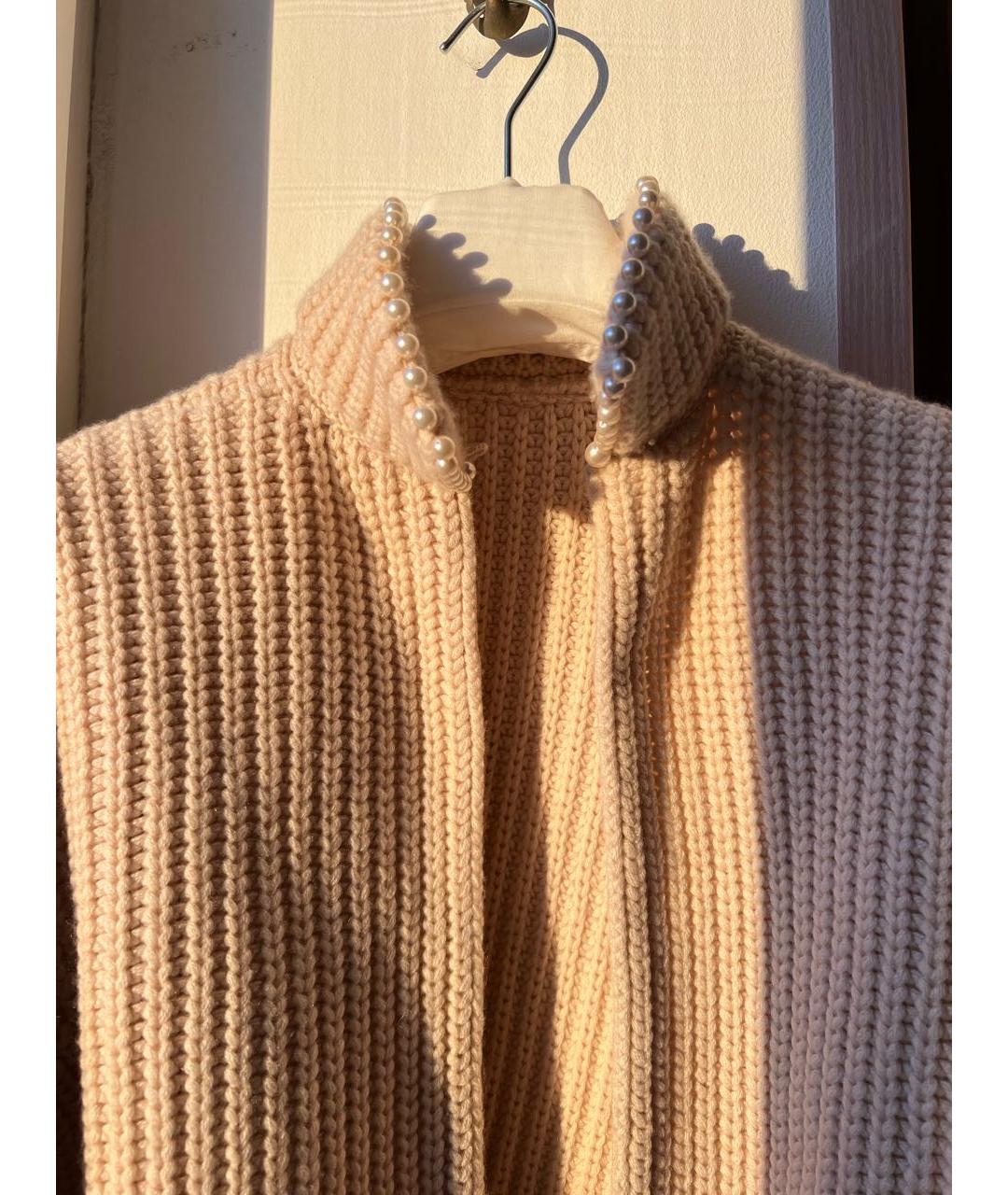 LOEWE Бежевый кашемировый кардиган, фото 2