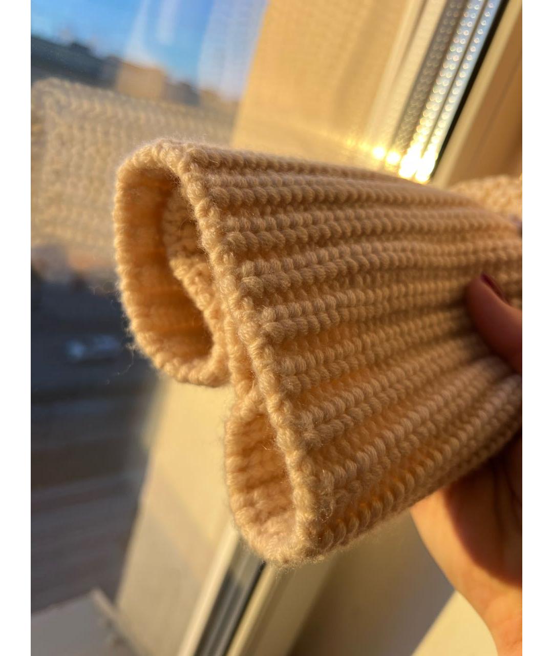LOEWE Бежевый кашемировый кардиган, фото 5