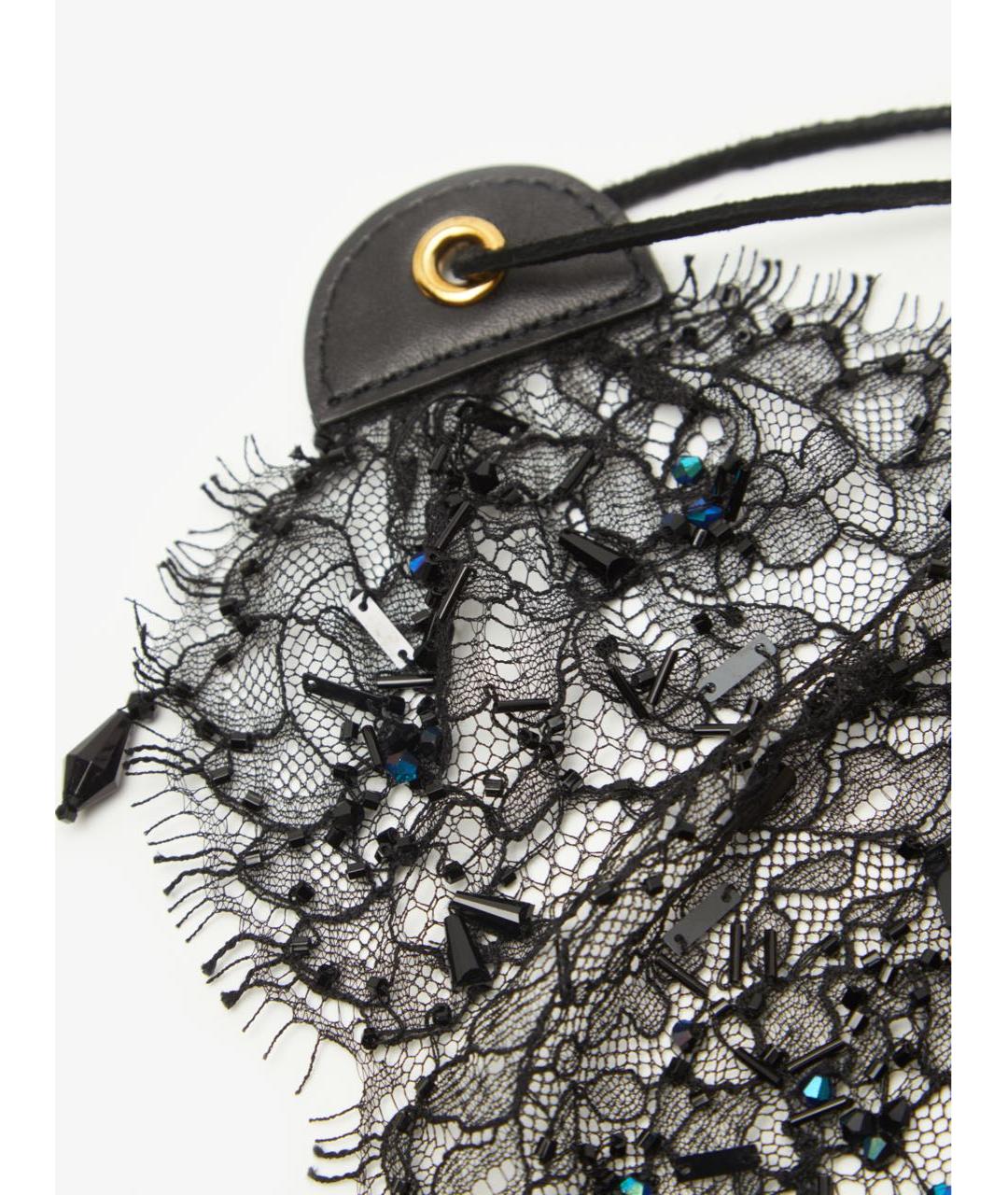 UNDERCOVER Черная повязка на голову, фото 3