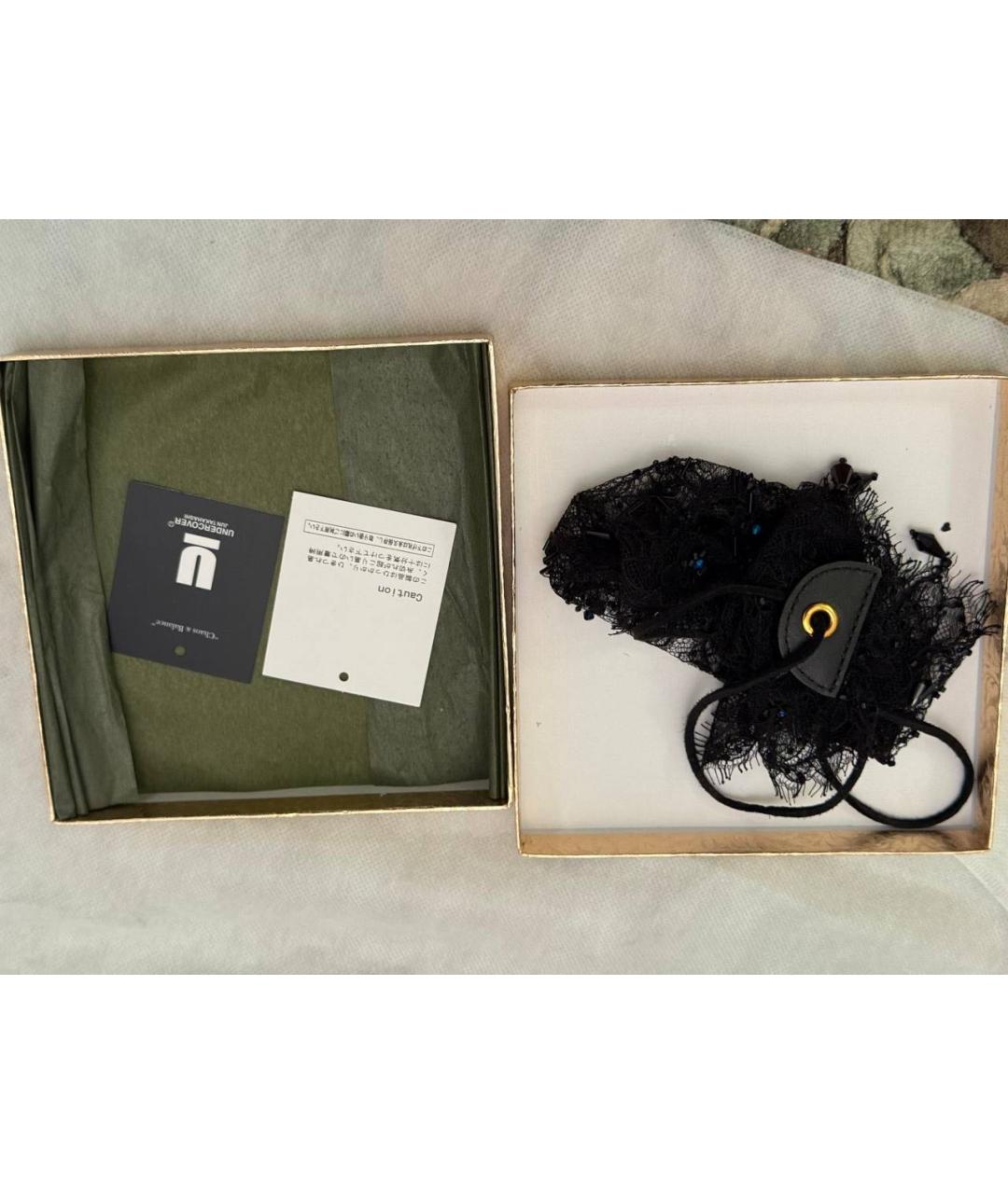 UNDERCOVER Черная повязка на голову, фото 6