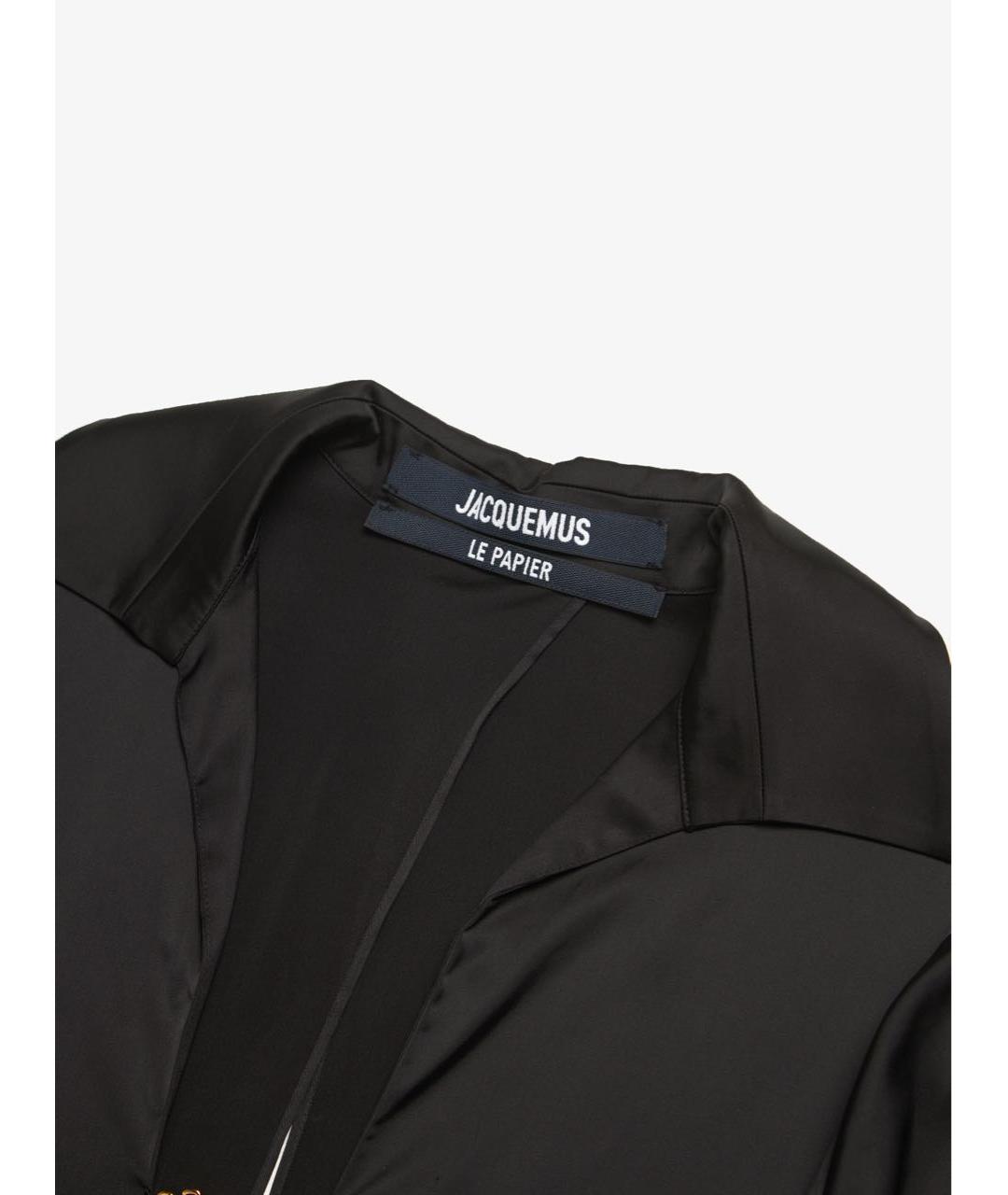 JACQUEMUS Черная блузы, фото 4