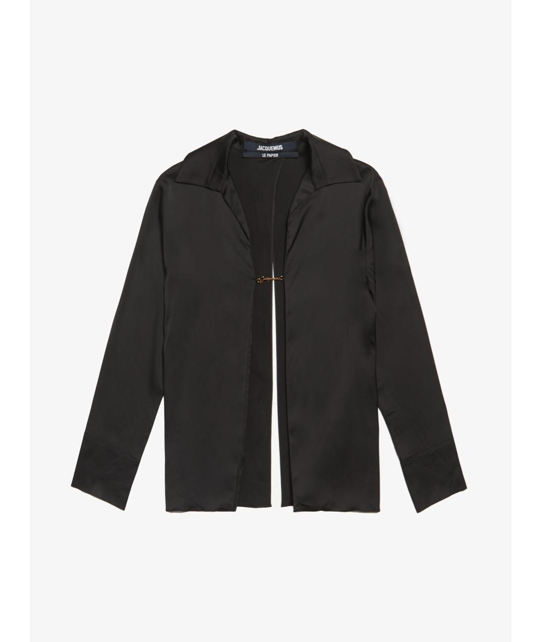 JACQUEMUS Черная блузы, фото 5