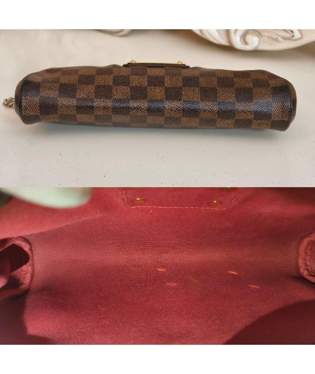 LOUIS VUITTON Коричневая сумка с короткими ручками, фото 4