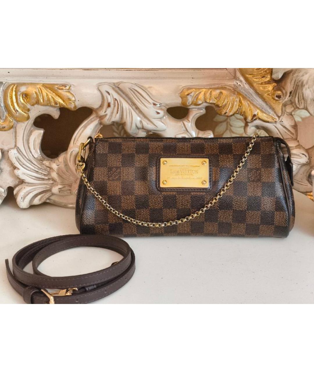 LOUIS VUITTON Коричневая сумка с короткими ручками, фото 10