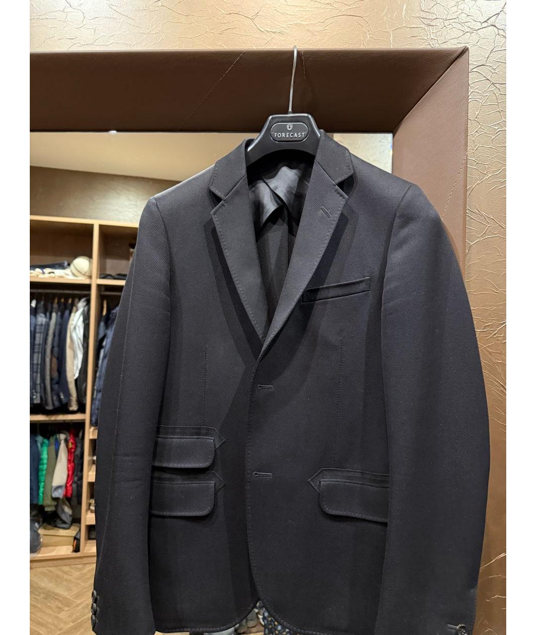 GUCCI Черный шерстяной пиджак, фото 6