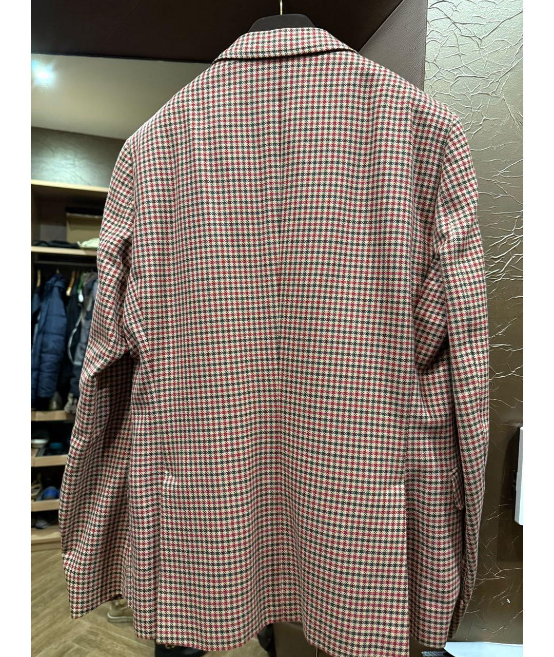 GUCCI Бежевый хлопковый пиджак, фото 2